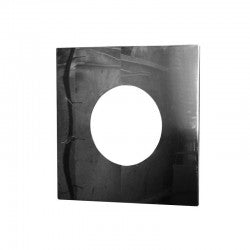 Ceiling / Wall plate stainless D210 500x500 mm