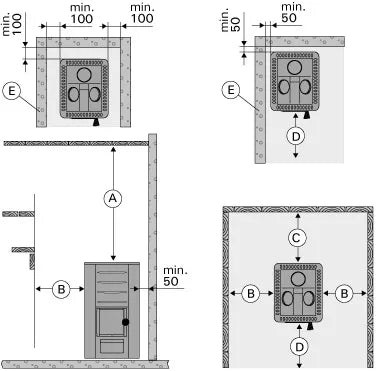 Wood Burning Stove Harvia 20 Pro 24.1kw (8-20m3)
