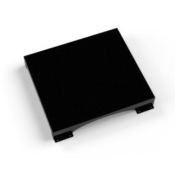Floor Base For Stove 550x600x80mm Balck Metal