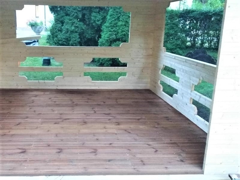Wood gazebo IBIZA
