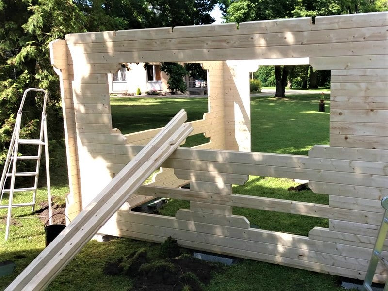 Wood gazebo IBIZA