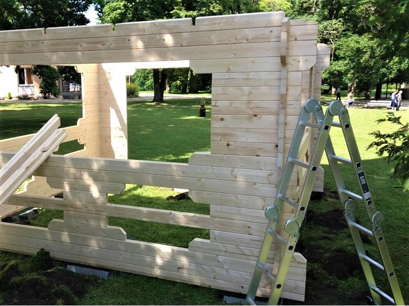 Wood gazebo IBIZA