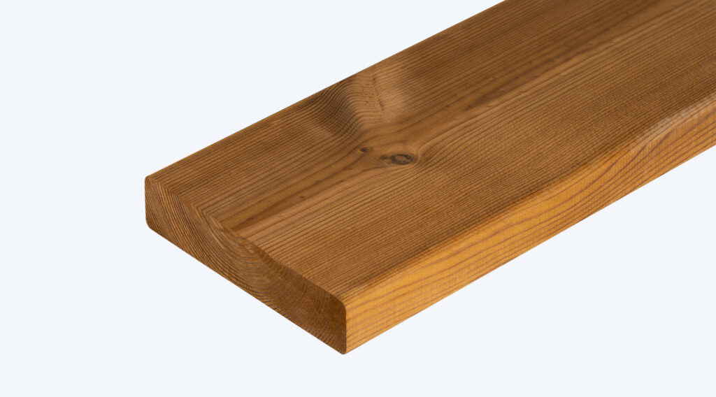 HR40 | 26 x 117 x 3600mm | Pine Thermo| rounded | smooth Plank