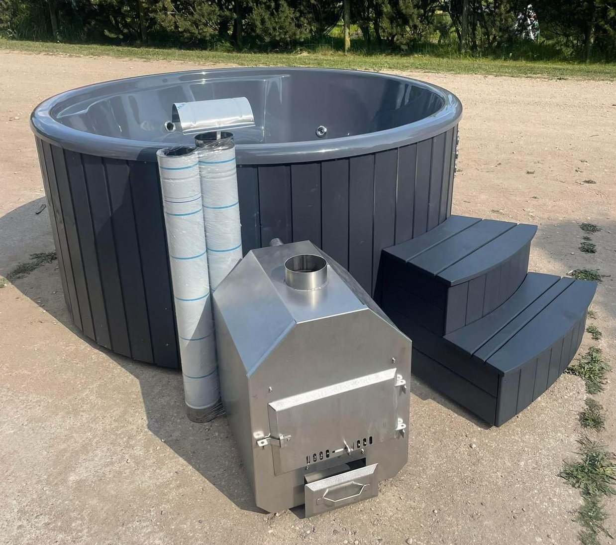Hot Tube External Stove