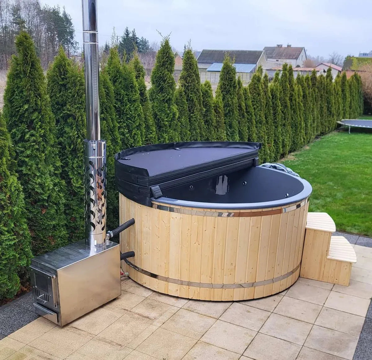 Hot Tube External Stove