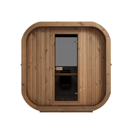 Sauna door 1800x700mm ,Glass 8mm, 3 loops,Glass bronze, magnet.