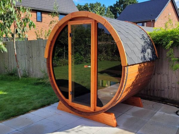 Sauna door 1800x700mm ,Glass 8mm, 3 loops,Glass bronze, magnet.