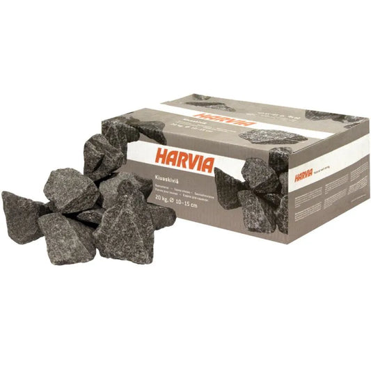Harvia Stove Rocks 100x150mm Box of 20kg