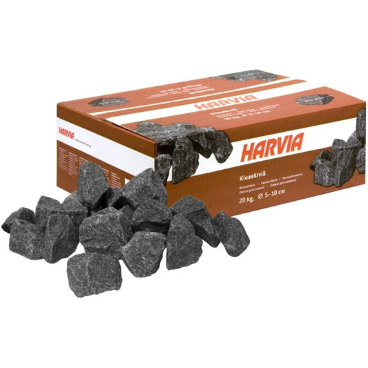 Harvia Stove Rocks 50x100mm Box of 20kg