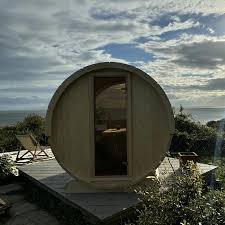 Sauna door 1800x700mm ,Glass 8mm, 3 loops,Glass bronze, magnet.