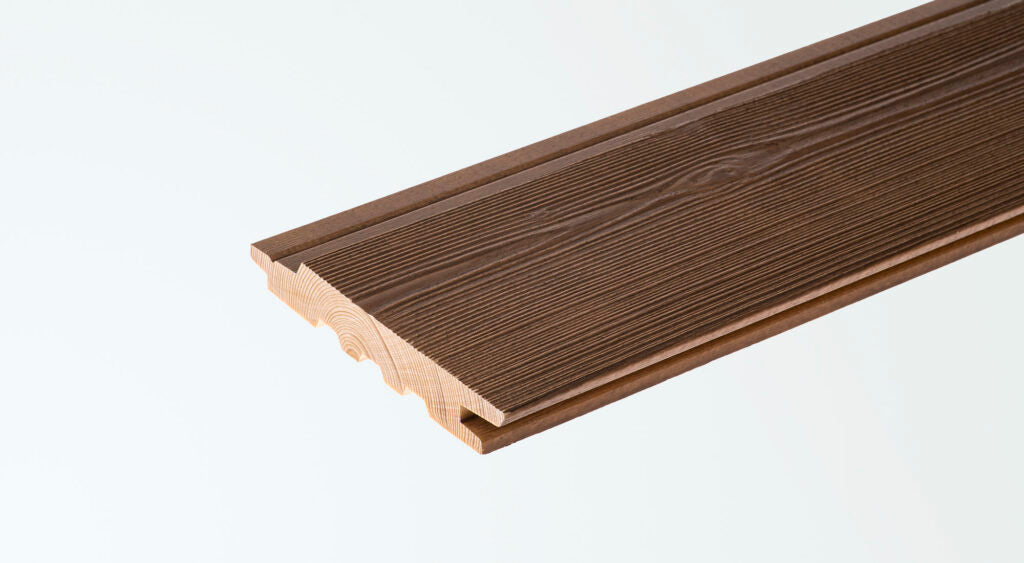 UPWV | 23 x 146 x 4800  mm / Cladding /  W-profile | Timber brushed