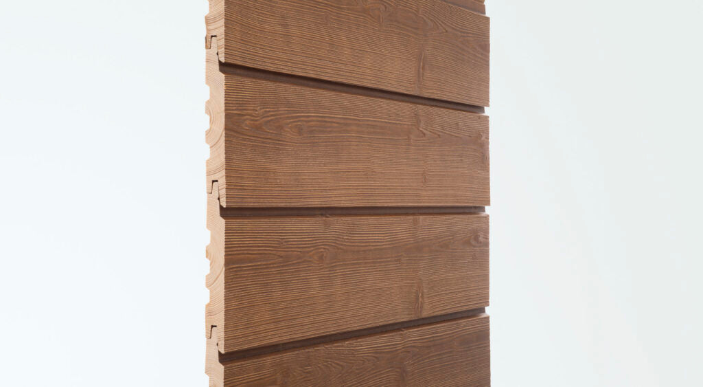 UPWV | 23 x 146 x 4800  mm / Cladding /  W-profile | Timber brushed