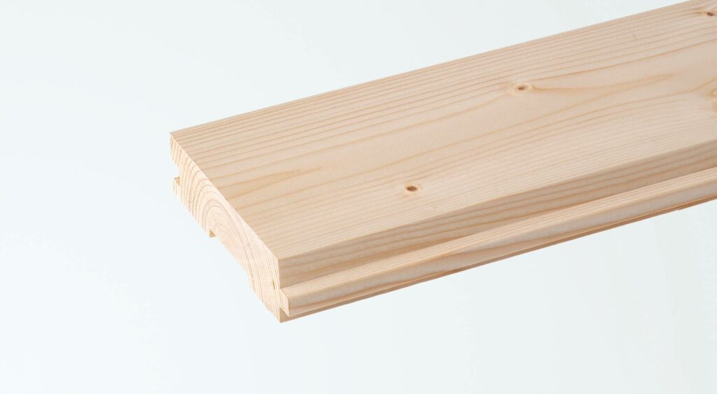 PTL0 | 28 x 120 x 4800 mm | Spruce Floorboard | HLL | 4 pcs/p