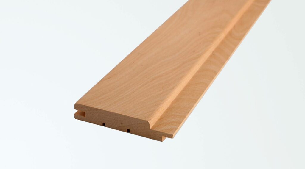 STP0 | 15 x 90 x 2400 mm | Alder Cladding Sauna material | P-profile