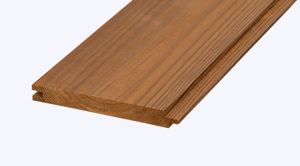 STS0 | 14 x 140 x 4200 mm | Pine Thermo | S-profile Cladding